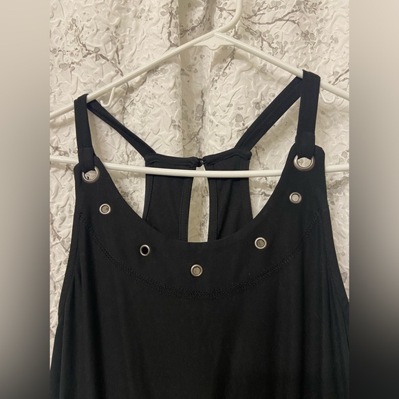Derek Heart Black Romper Size S - Picture 3 of 6
